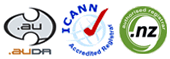 Icann, Auda and NZ accredited Registrar